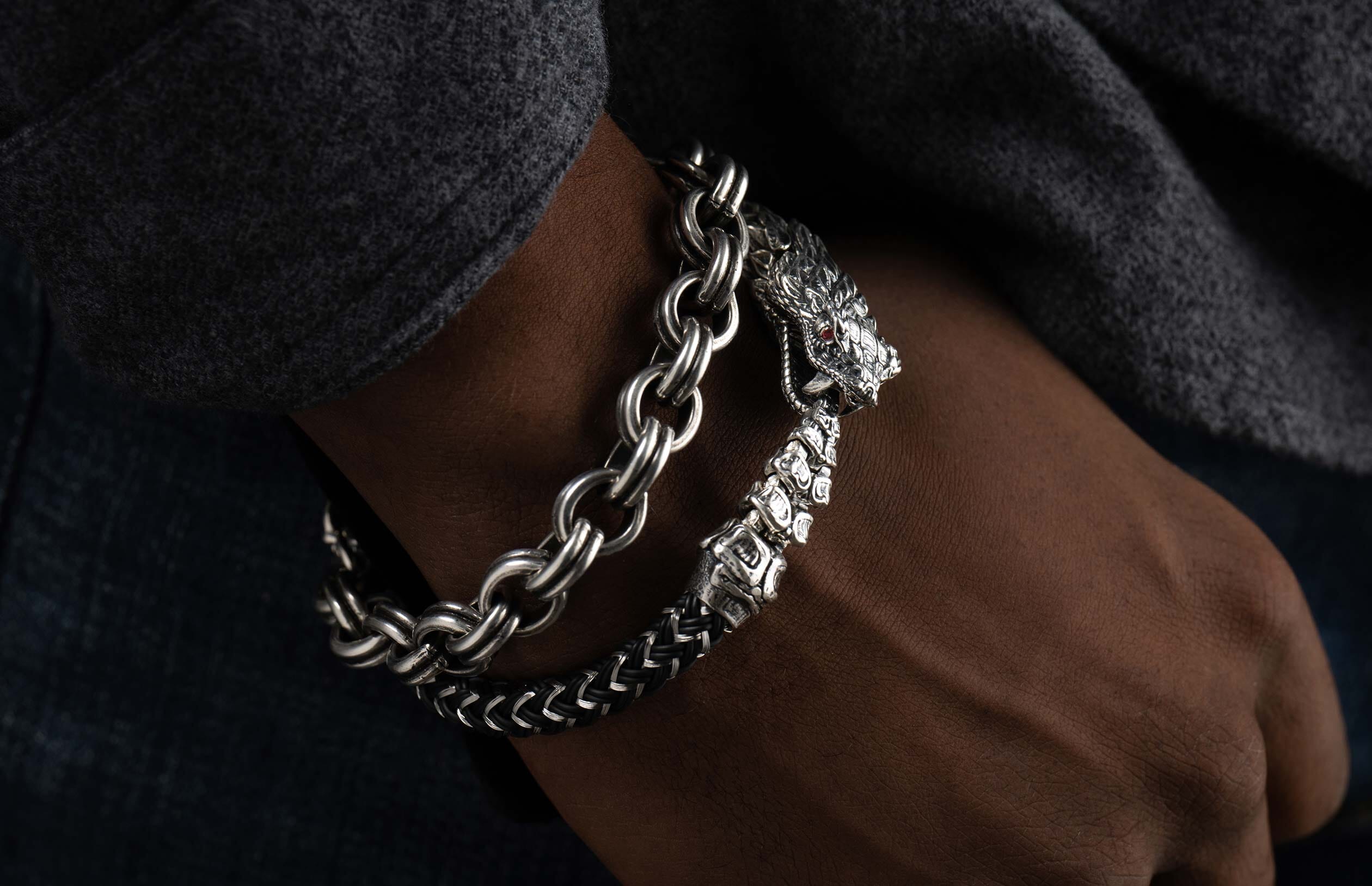FULL CIRCLE (BR7) Men's Bracelet from William Henry