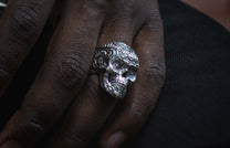 The Men's Calavera Mexican 'Sugar Skull' Ring 