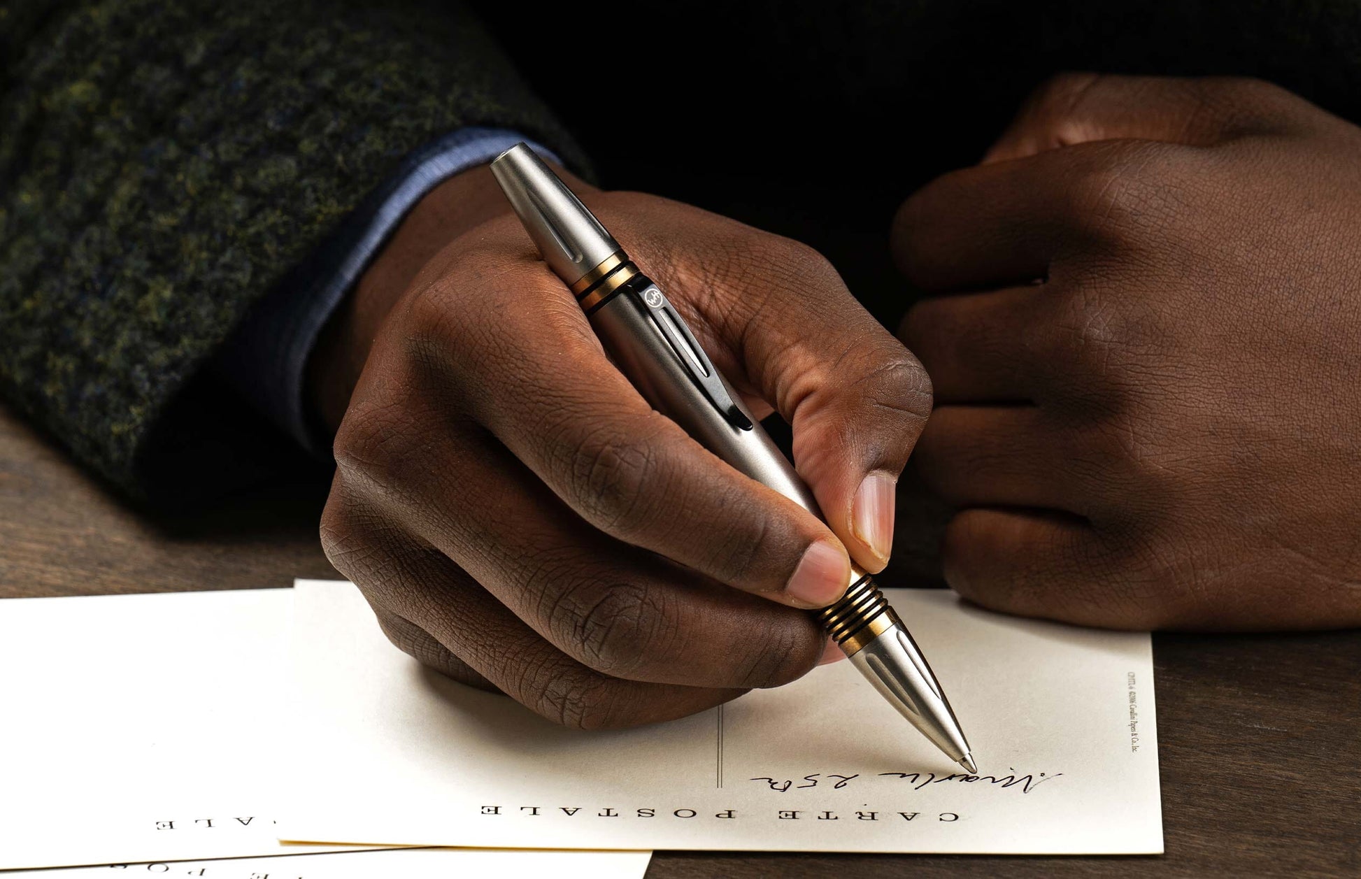 The Caribe 10 Titanium High End Executive Pen 