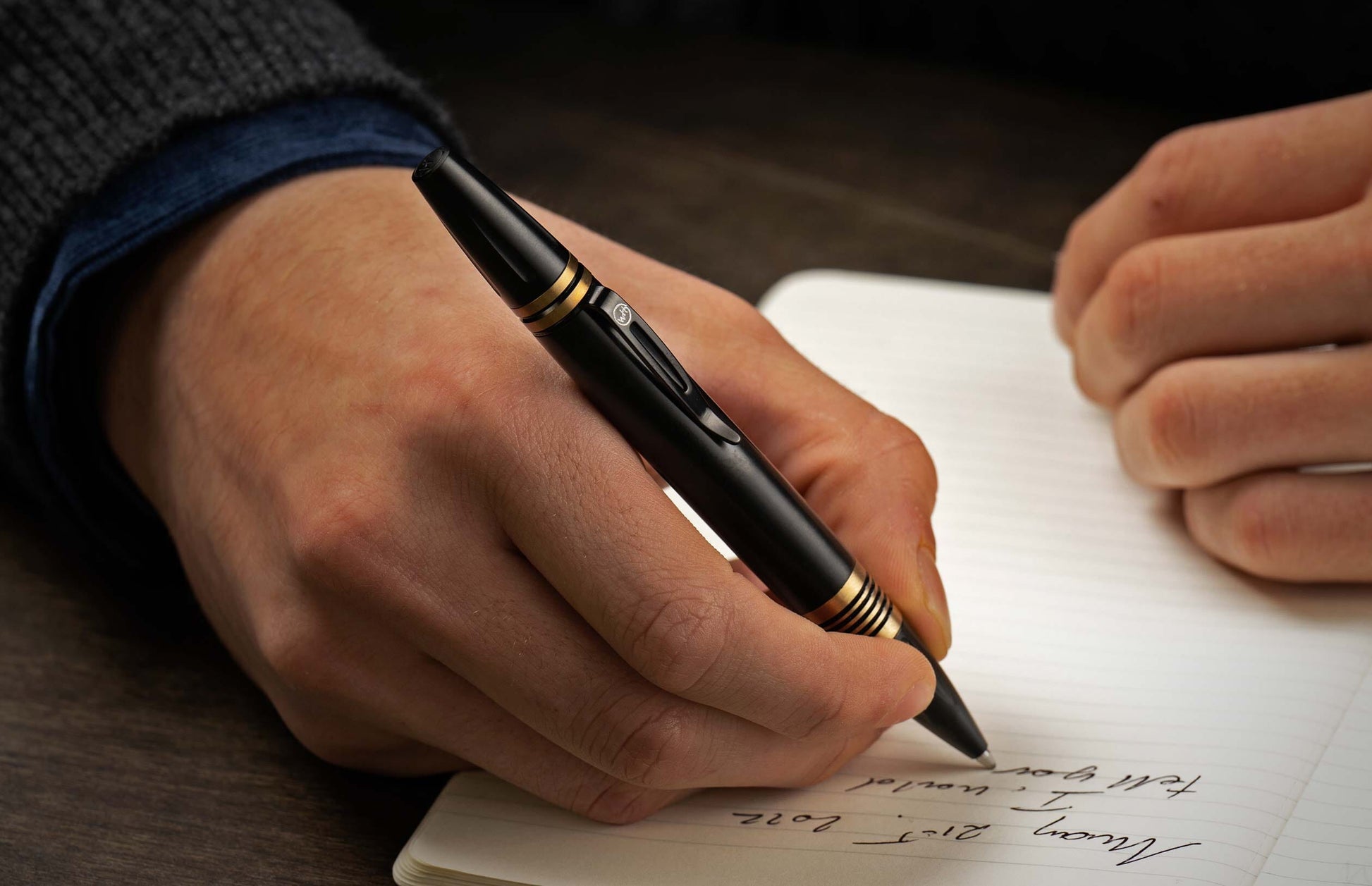 The Caribe 11 Black Titanium High End Pen