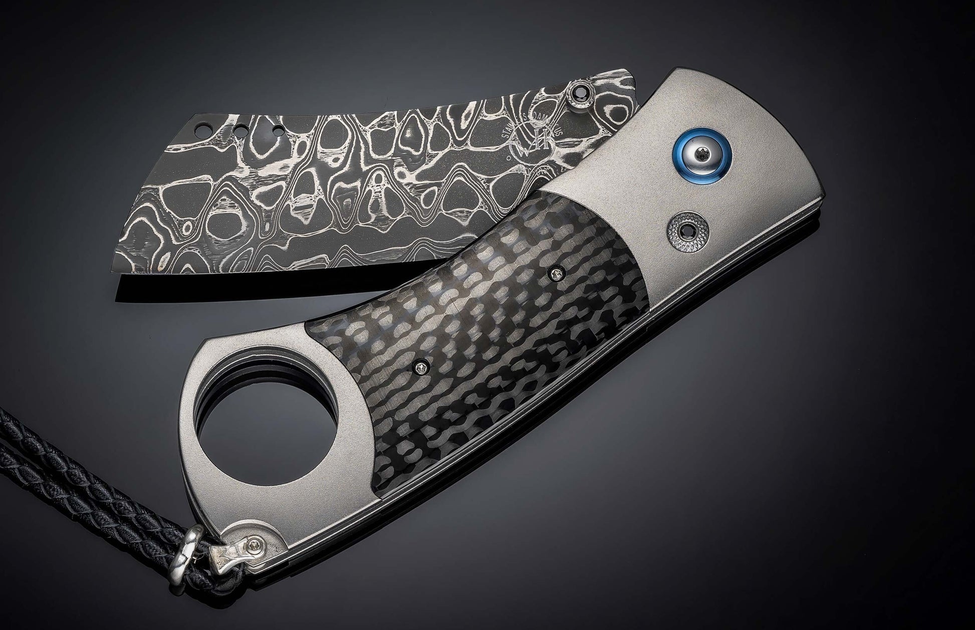 A Carbon Fiber Cigar Cutter