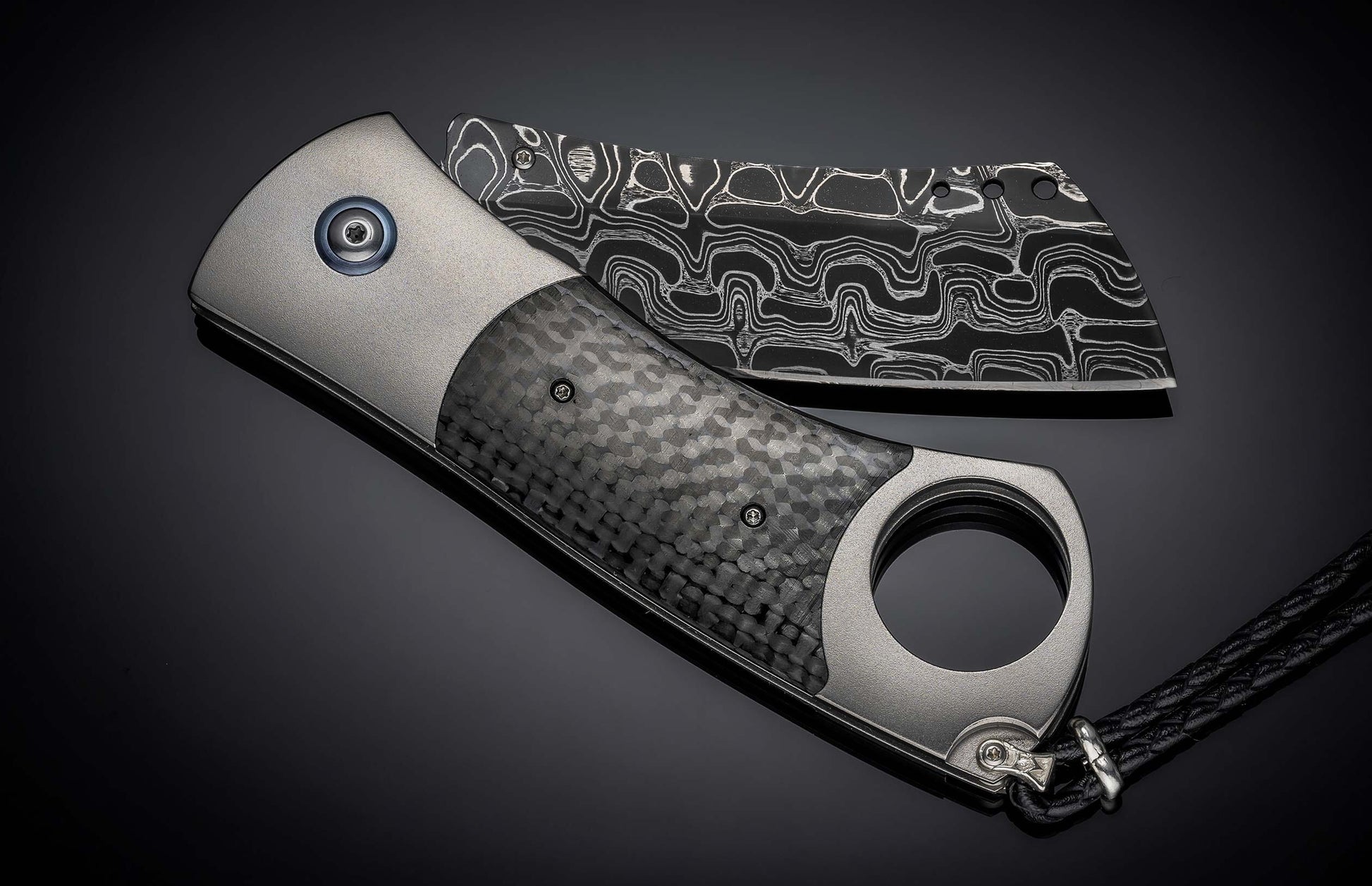 A Carbon Fiber Cigar Cutter
