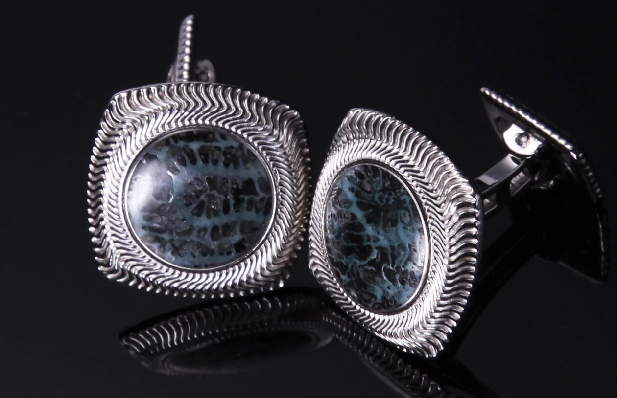 CL2-3 Coral (CL2-3) Cufflinks from William Henry