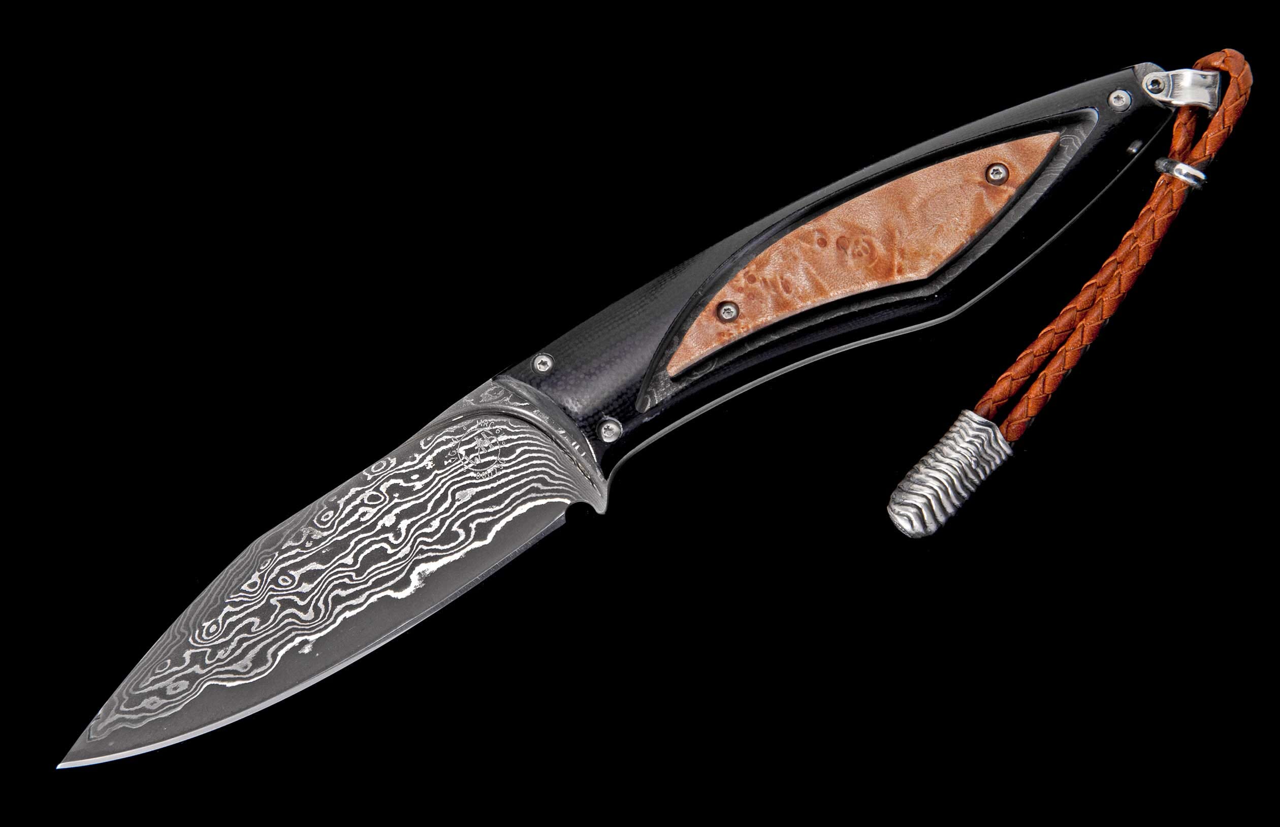 Raven 'Burl' Fixed Blade Knife – William Henry