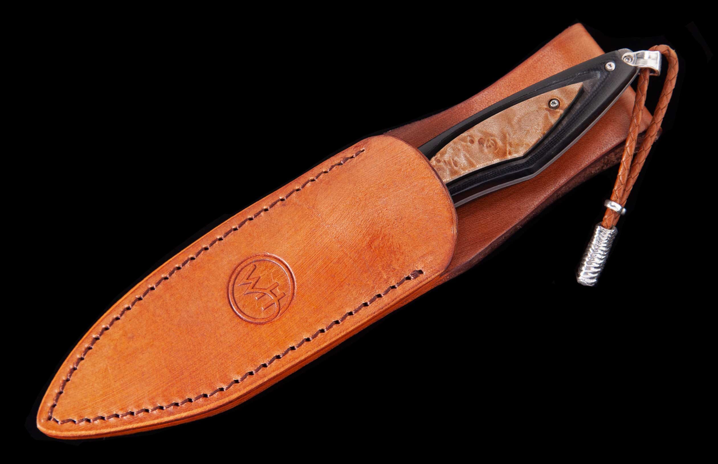 Raven 'Burl' Fixed Blade Knife – William Henry