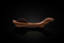 William Henry collector's pocketknife stand made from American Black Walnut.