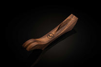 William Henry collector's pocketknife stand made from American Black Walnut.