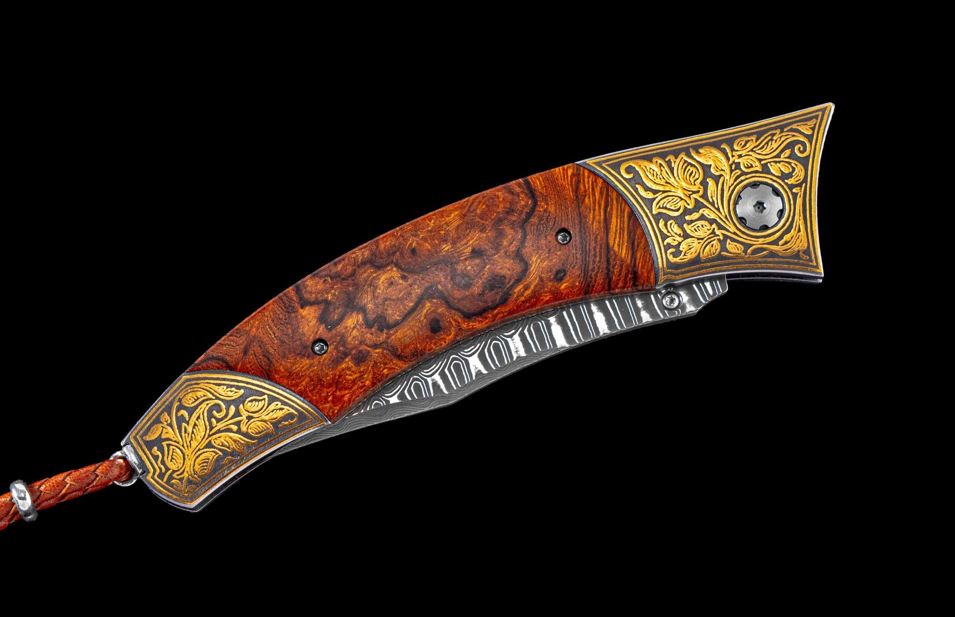  and a hand forged damascus steel blade
