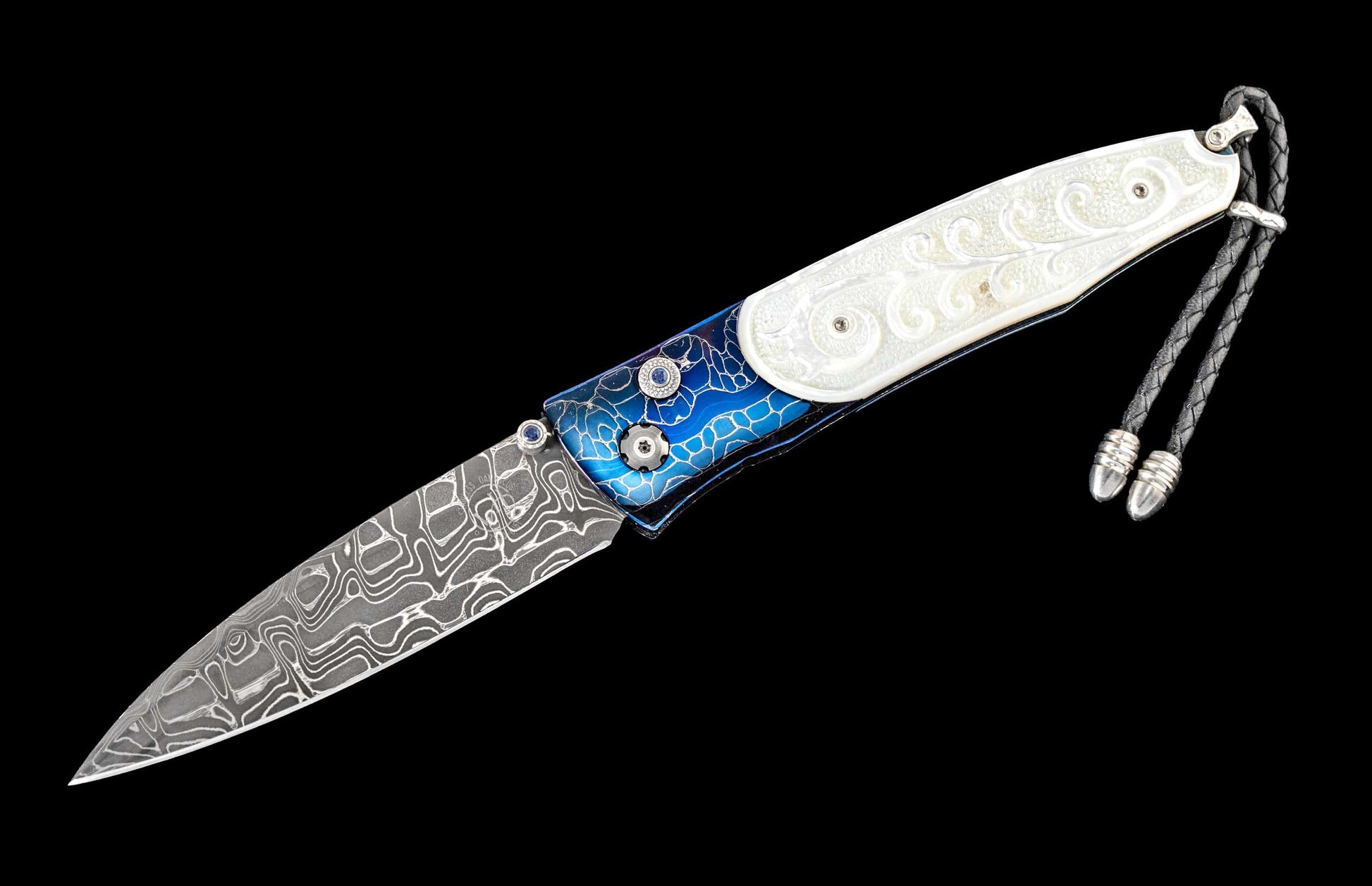  Hand-carved mother of pearl