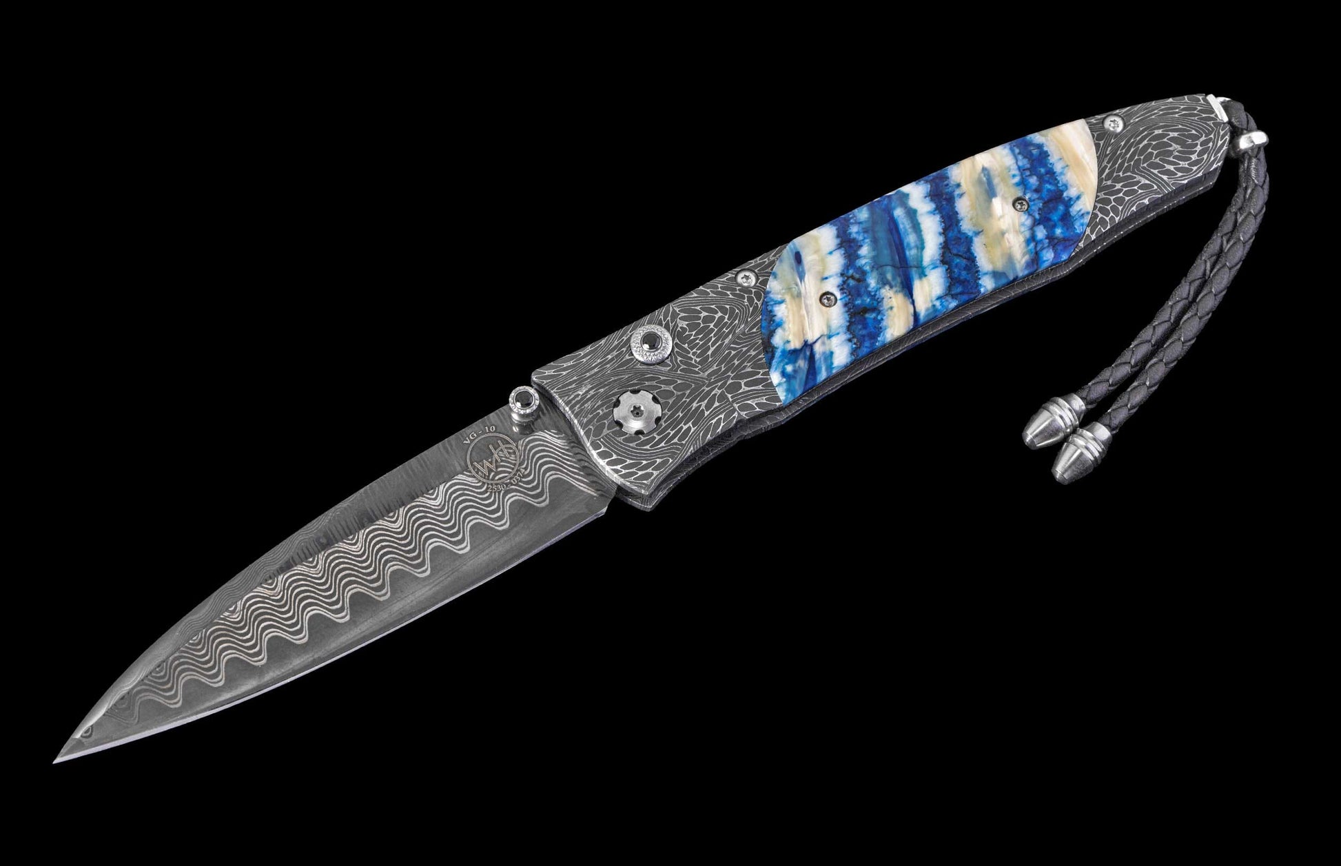  and damascus steel blade.