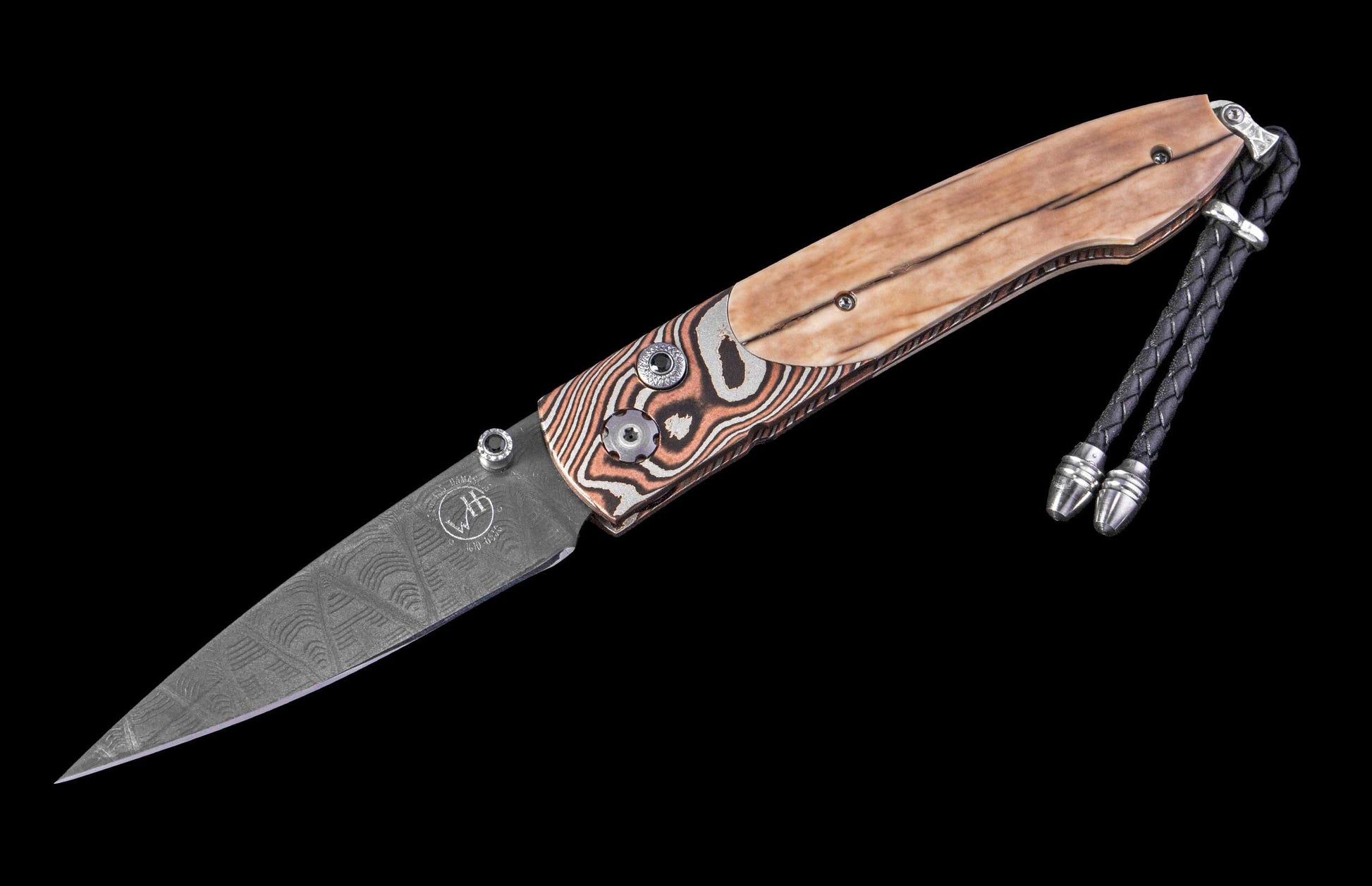  and damascus steel blade.