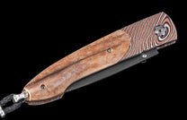 One of a Kind William Henry Custom Knife with Mokume gane frame