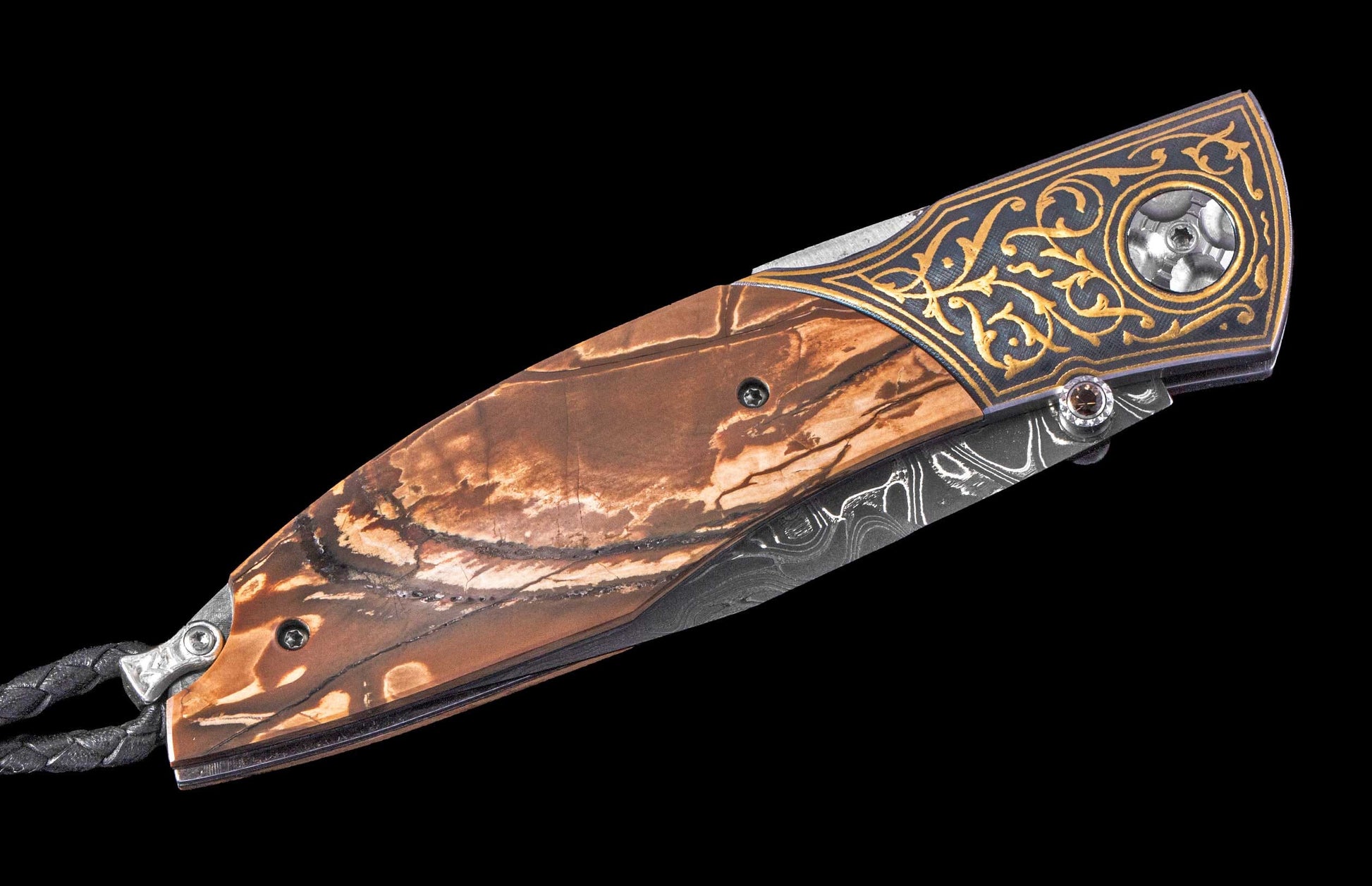  and damascus steel blade. 