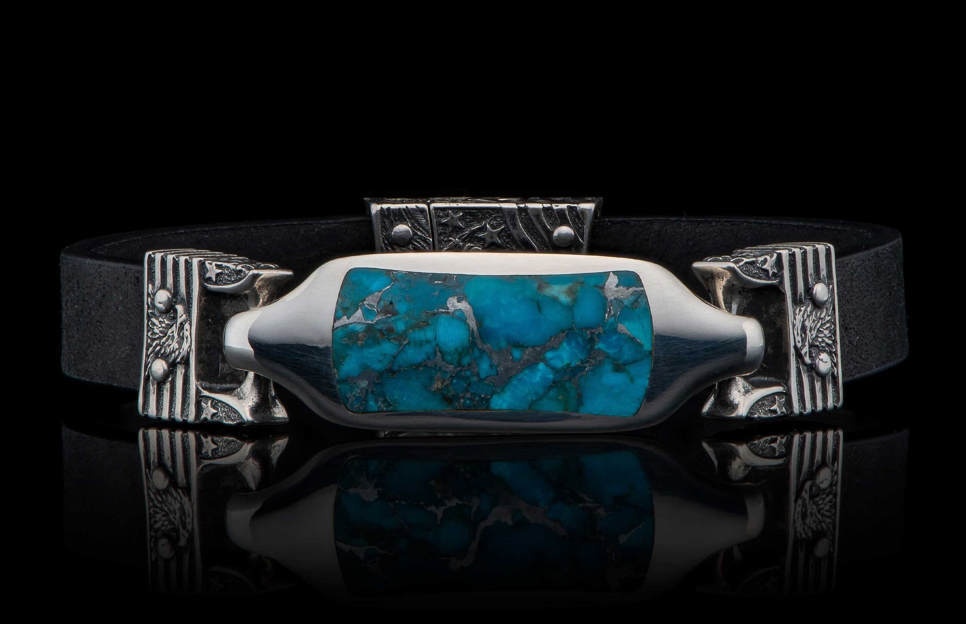 Florence - Turquoise/Black