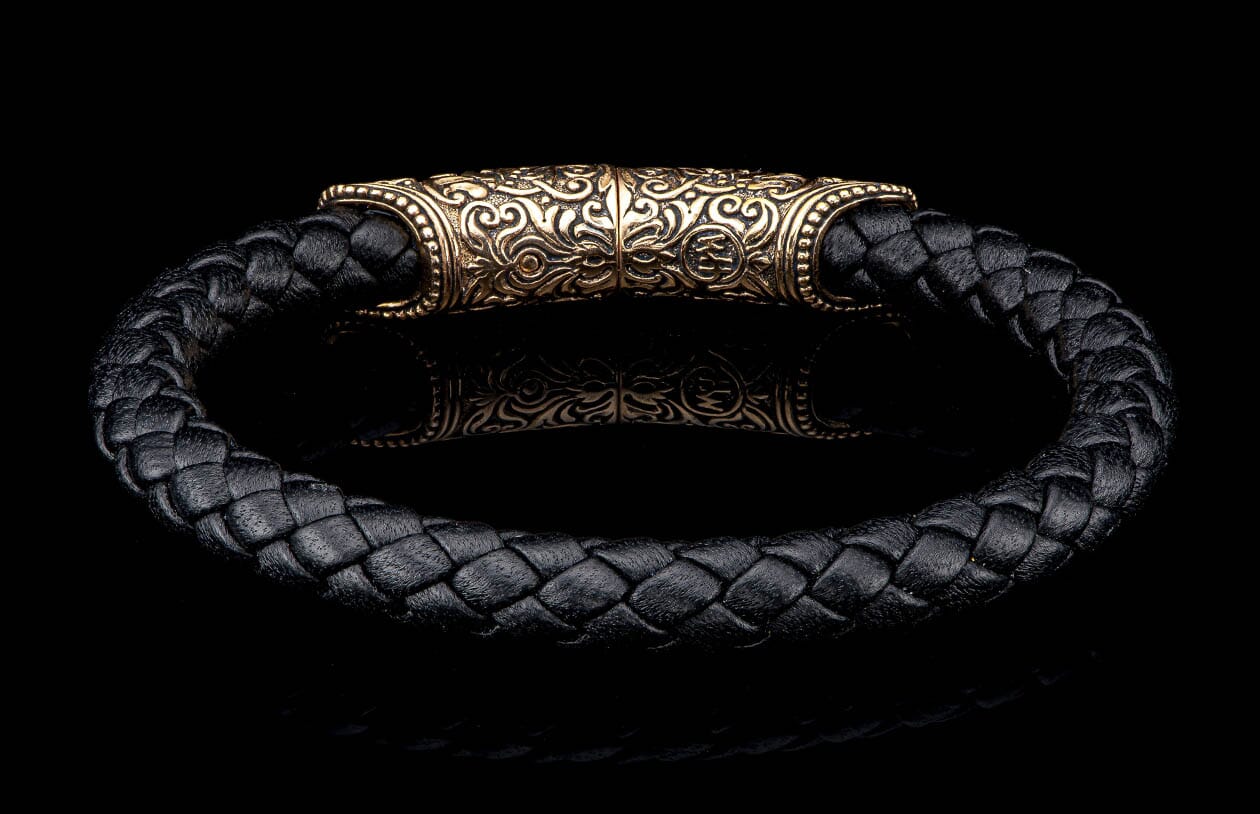 Milan - Bronze/Black (LC196 TBZ BLK) Men's Bracelet – William Henry