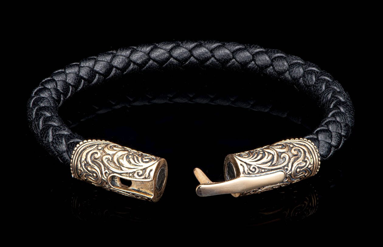 Milan - Bronze/Black (LC196 TBZ BLK) Men's Bracelet – William Henry