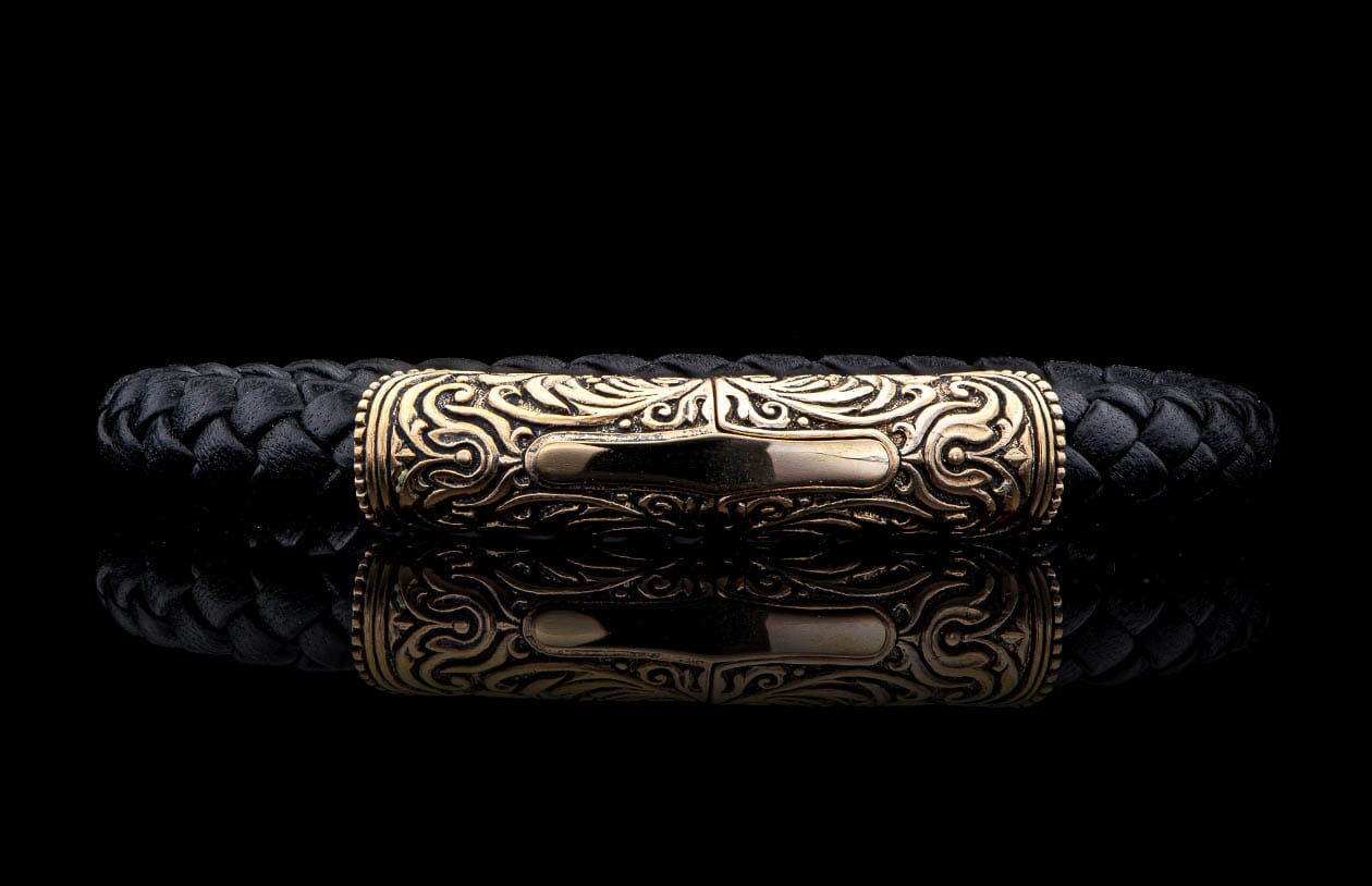 Milan - Bronze/Black (LC196 TBZ BLK) Men's Bracelet – William Henry