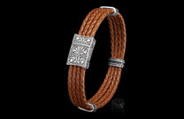 Palermo - Silver/Brown