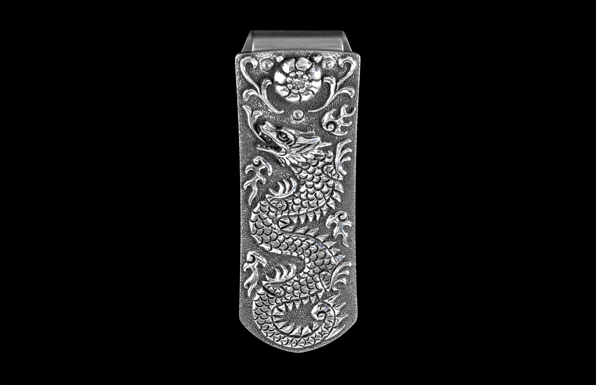 silver925 oriental dragonマネークリップ M3 Zurich Naga – William Henry