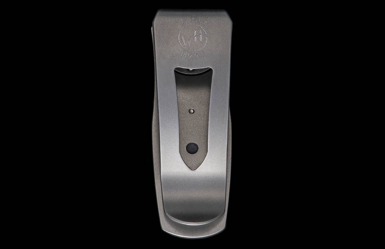 The Pharaoh Storm Titanium Mammoth Bone Money Clip