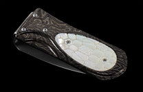 The Zurich Viper Hand-forged Damascus Money Clip 