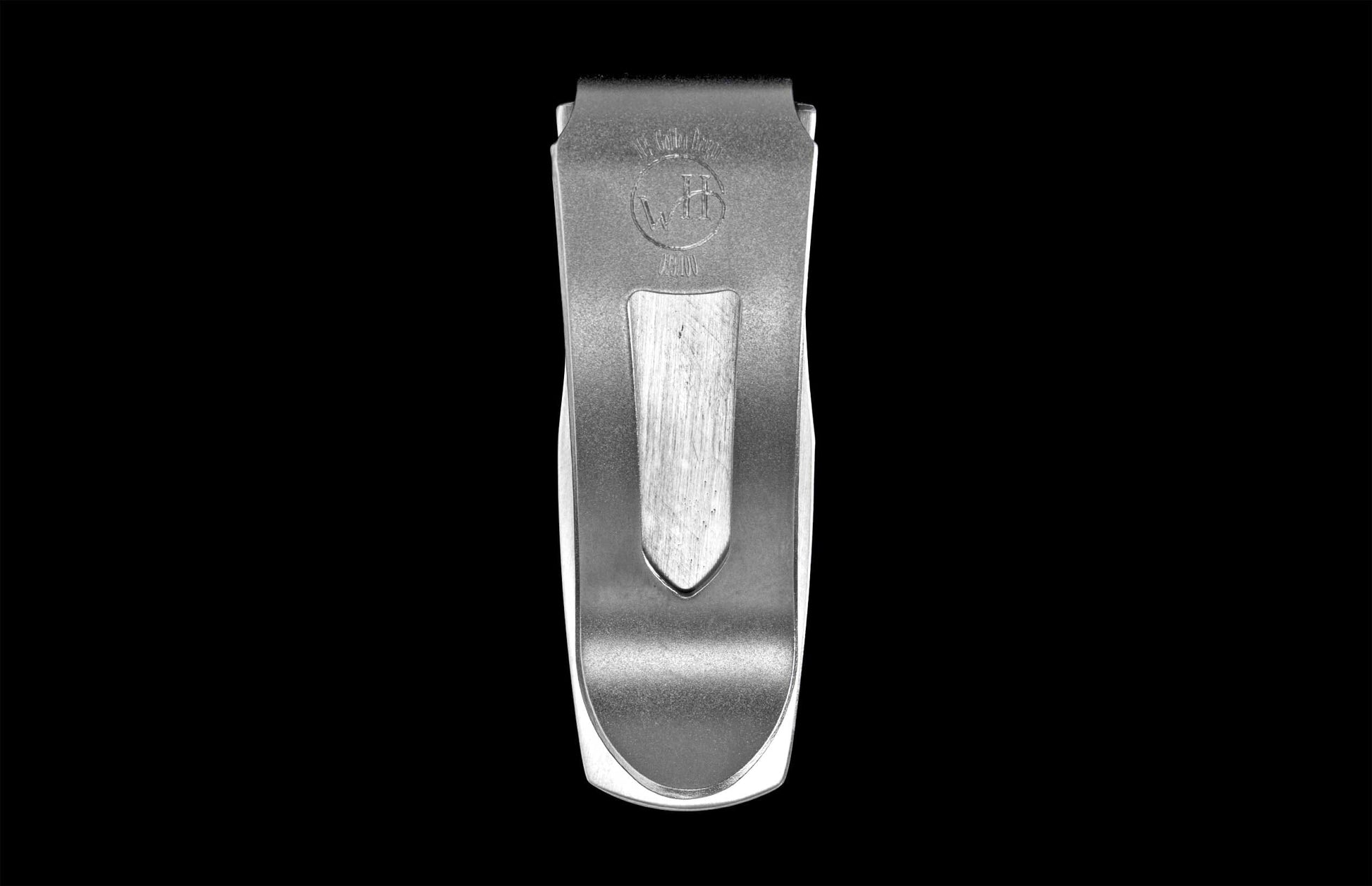 The Pharaoh Golden Dragon Hand-Carved Sterling Silver Money Clip