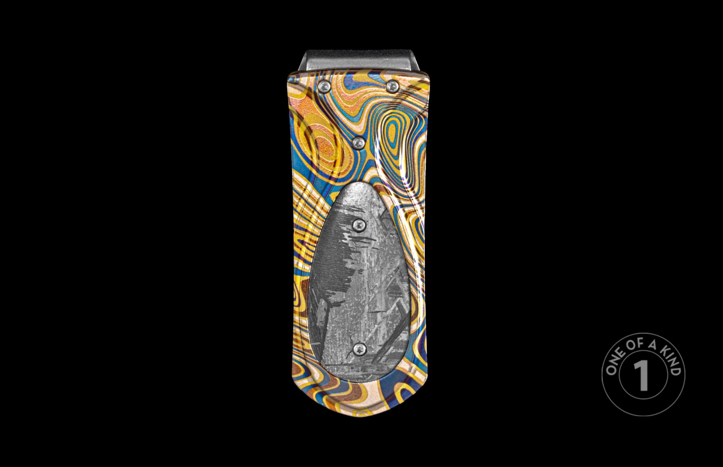 Handcrafted William Henry money clip