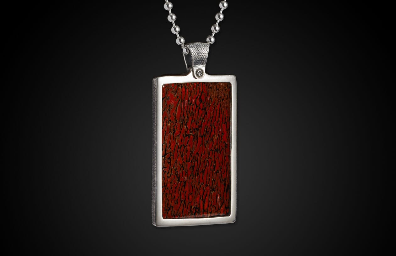 Dino Apex (P29 DB RB) Men's Necklace – William Henry