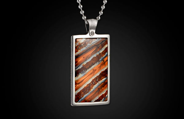 デフブリード　T-99 ネックレス　M70918-10 Mammoth Apex (P29 MT BR) Men's Necklace – William Henry