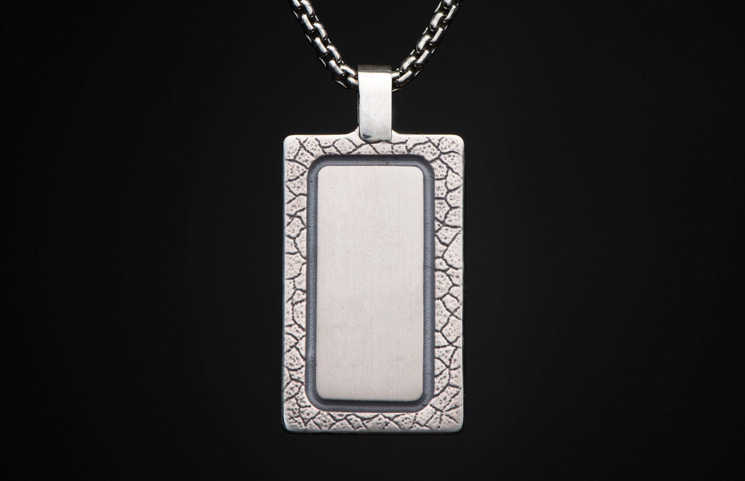 Damascus Pinnacle (P43 DAM) Men's Necklace – William Henry