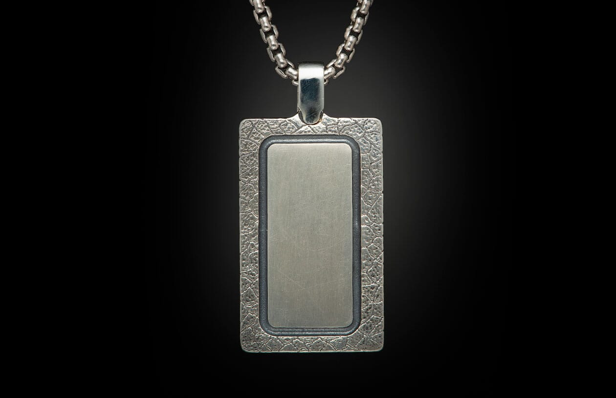 Dino Pinnacle (P43 DB RB) Men's Necklace – William Henry