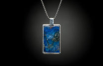 The Labradorite Shift Sterling Silver Pendant Inlaid with Labradorite