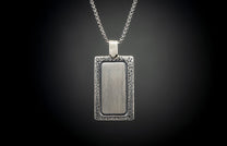 The Labradorite Shift Sterling Silver Pendant Inlaid with Labradorite