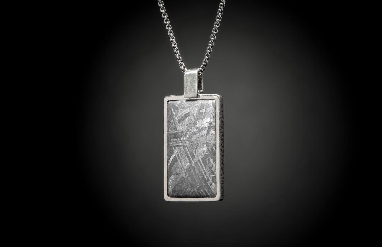 Meteorite Shift (P44 MET) Men's Necklace – William Henry