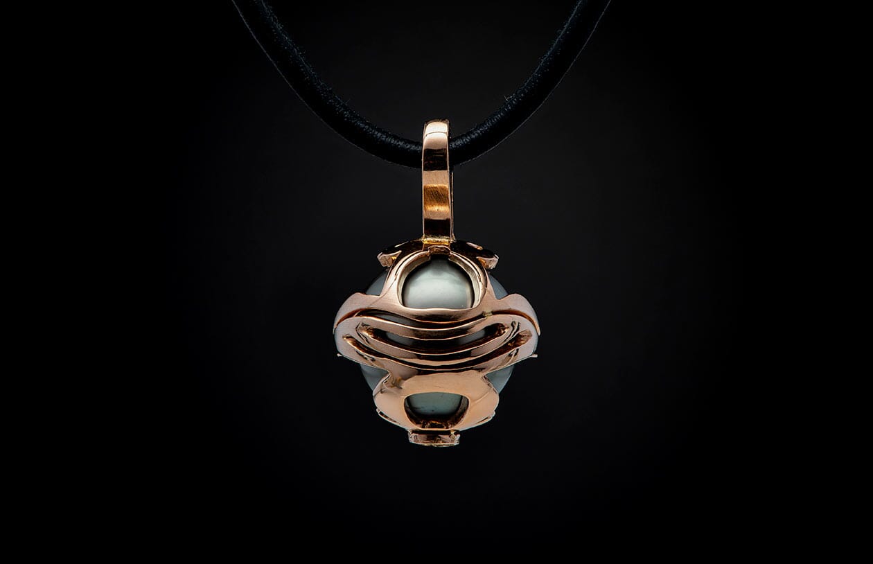 Wisdom (P49 PRL RG) Men's Necklace from William Henry
