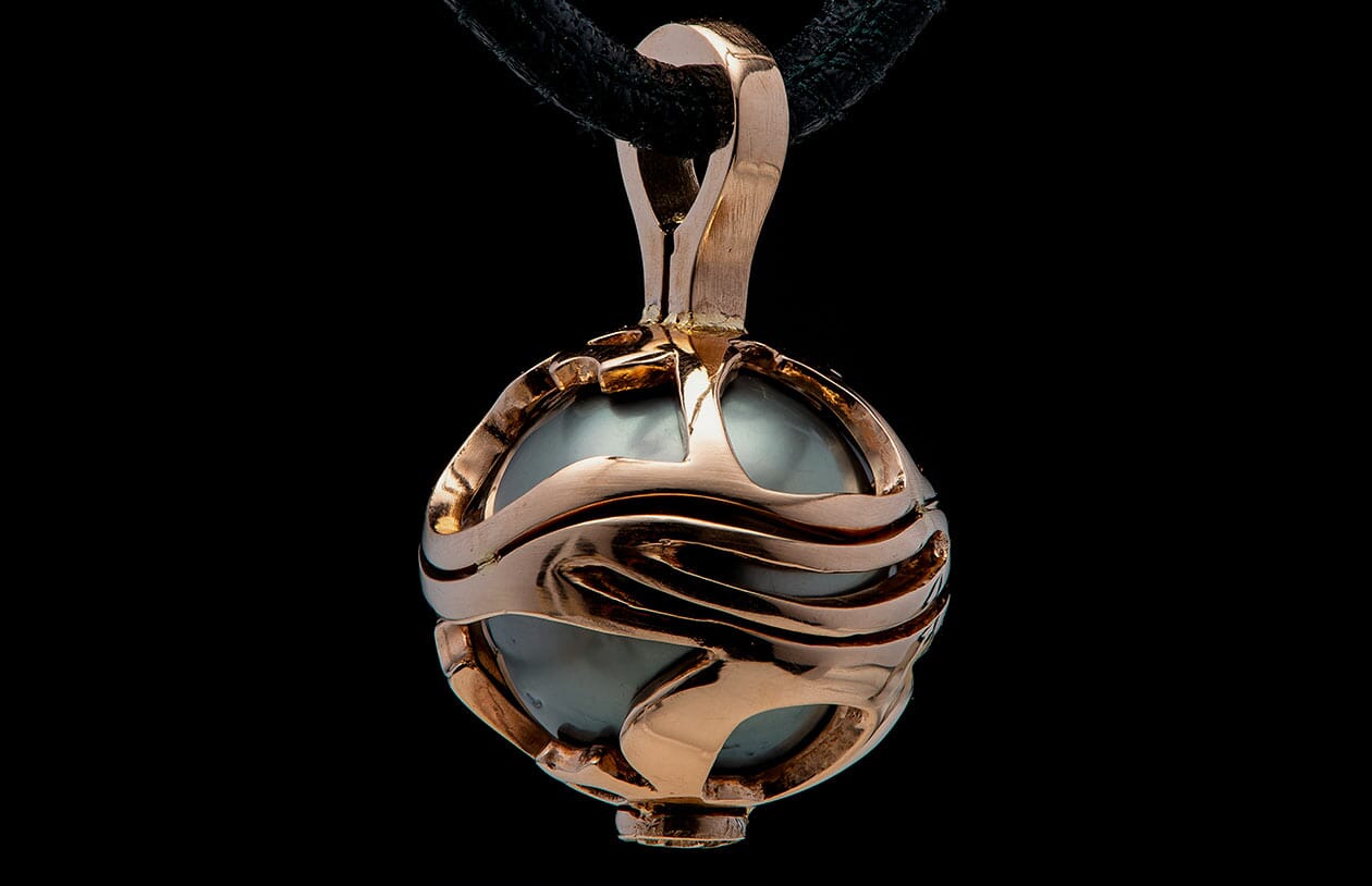 Wisdom (P49 PRL RG) Men's Necklace from William Henry