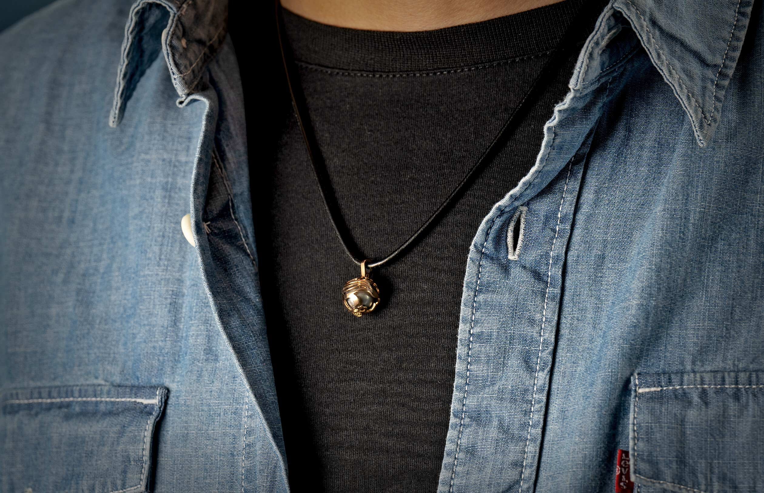 Wisdom (P49 PRL RG) Men's Necklace from William Henry