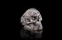 The Men's Calavera Mexican 'Sugar Skull' Ring 