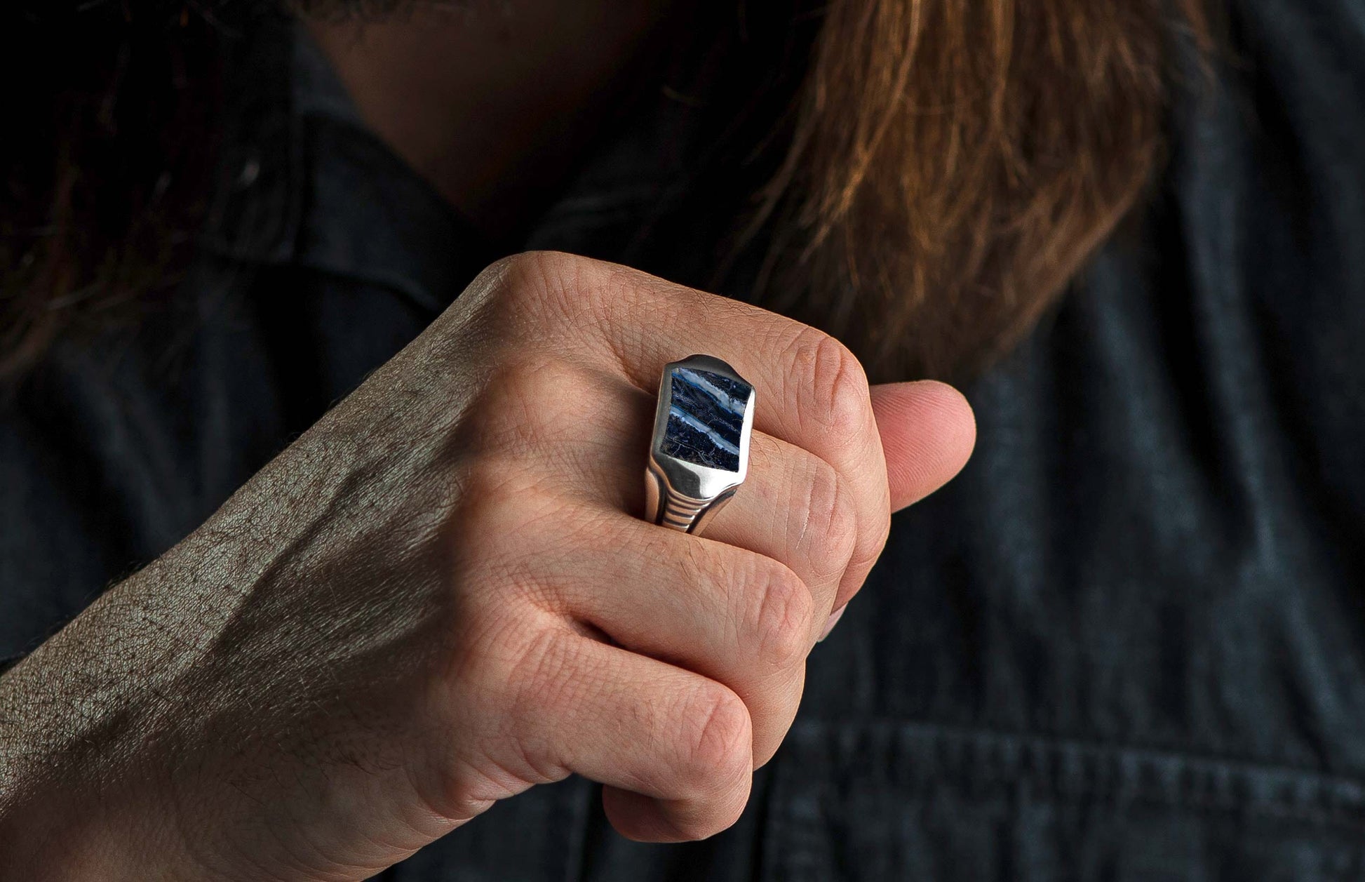 RING 8 BLUE MT - 10|