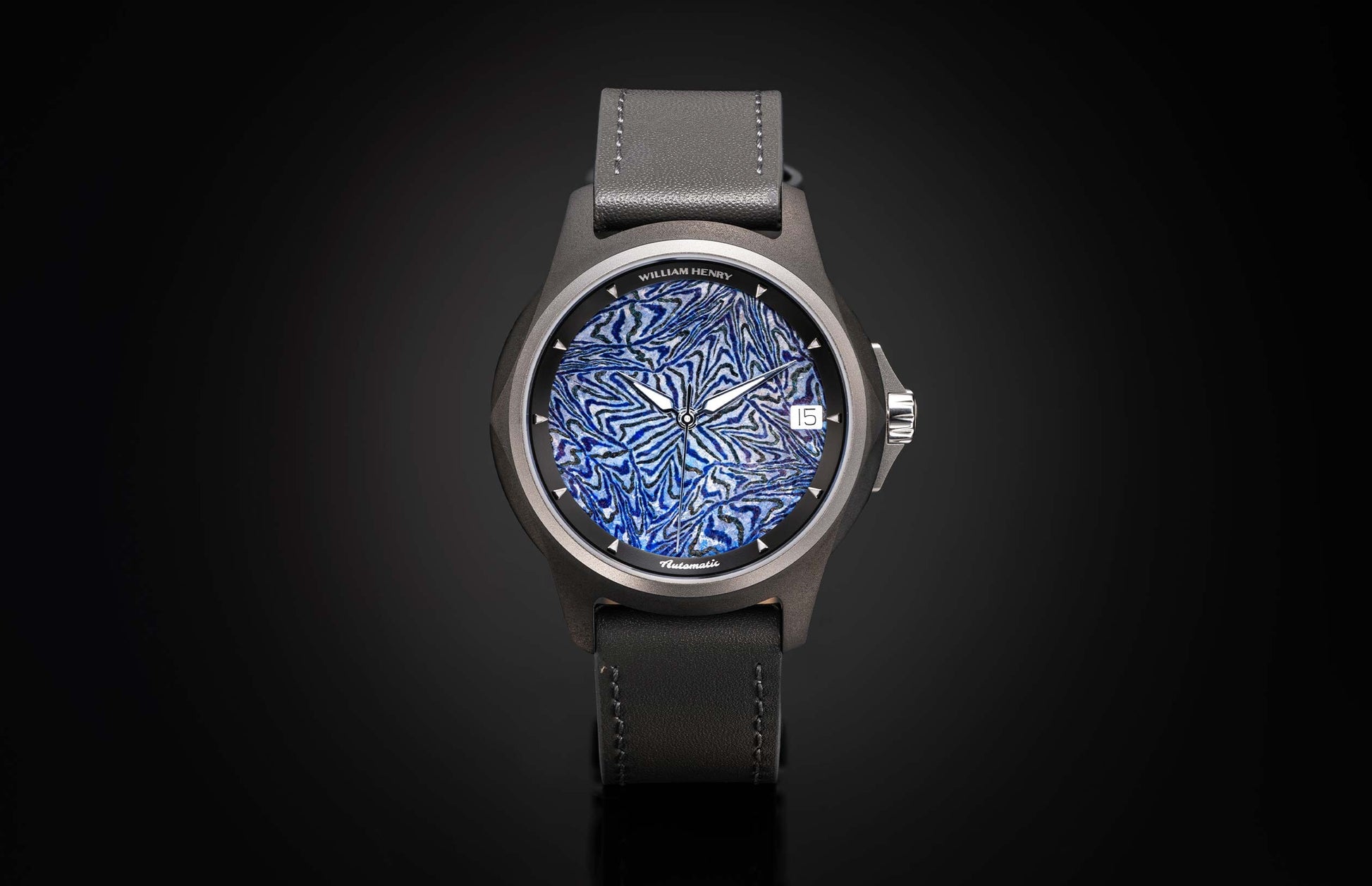 The Legacy MokuTi  Titanium Wrist Watch (W1 MOKU BLKTI)
