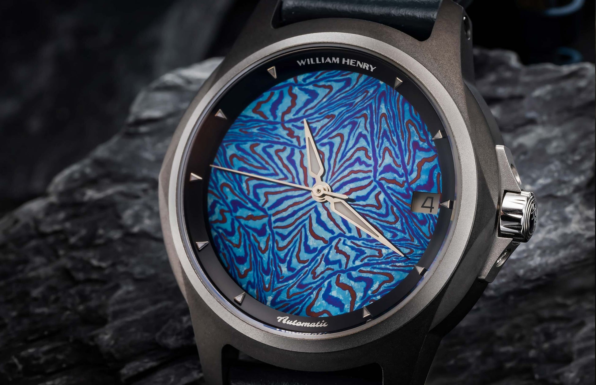 The Legacy MokuTi  Titanium Wrist Watch (W1 MOKU BLKTI)