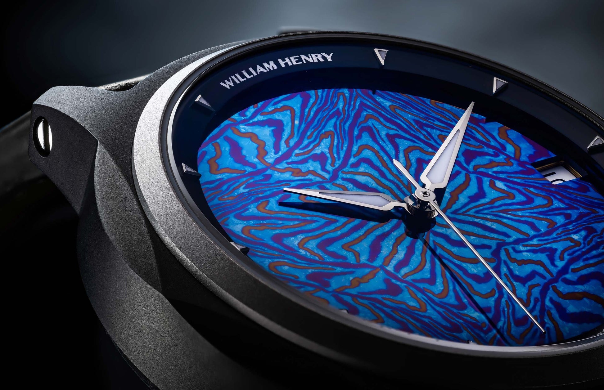 The Legacy MokuTi  Titanium Wrist Watch (W1 MOKU BLKTI)