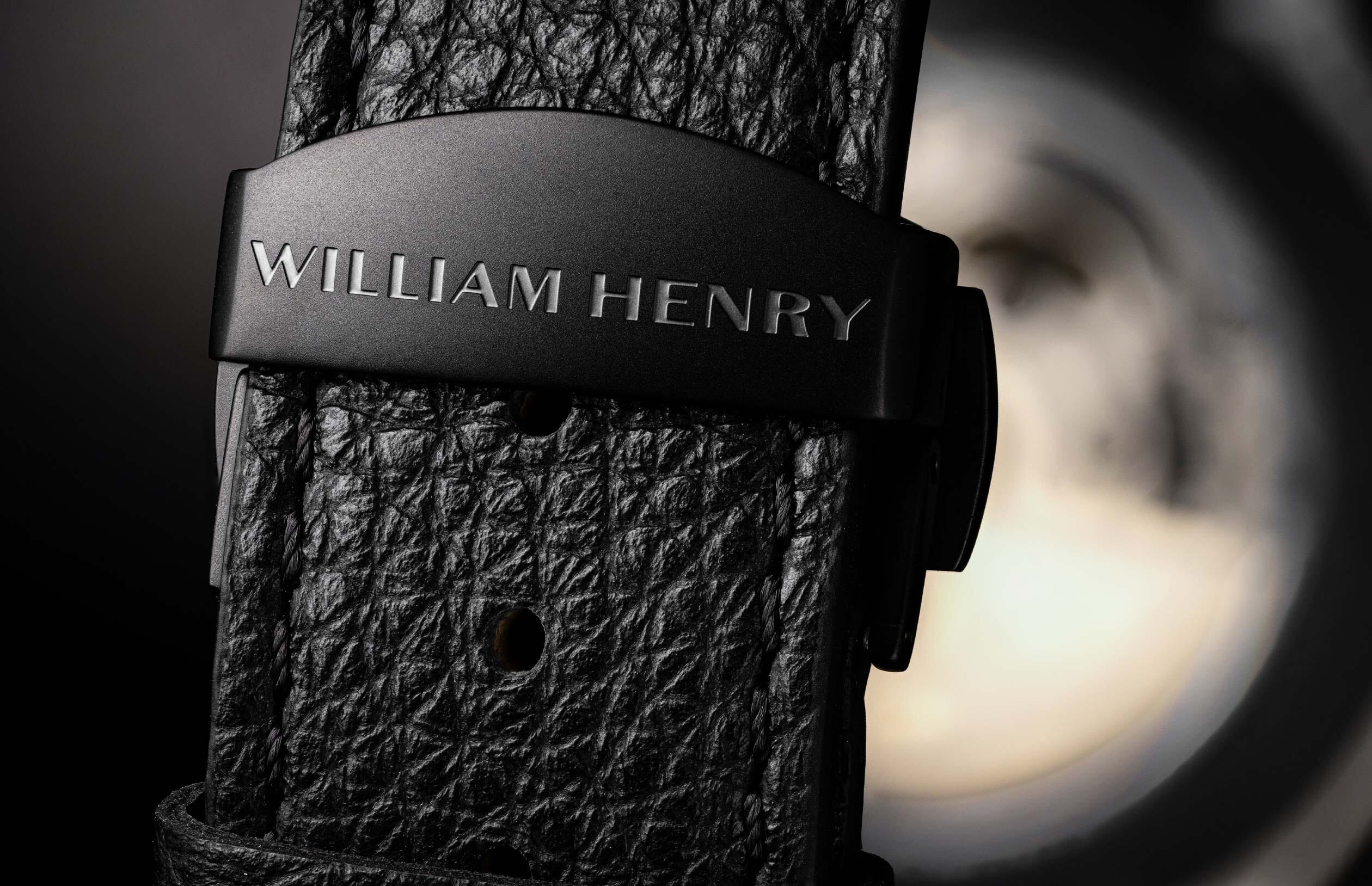 Legacy Men's Woolly Mammoth Tooth Damascus Steel Watch in Blue