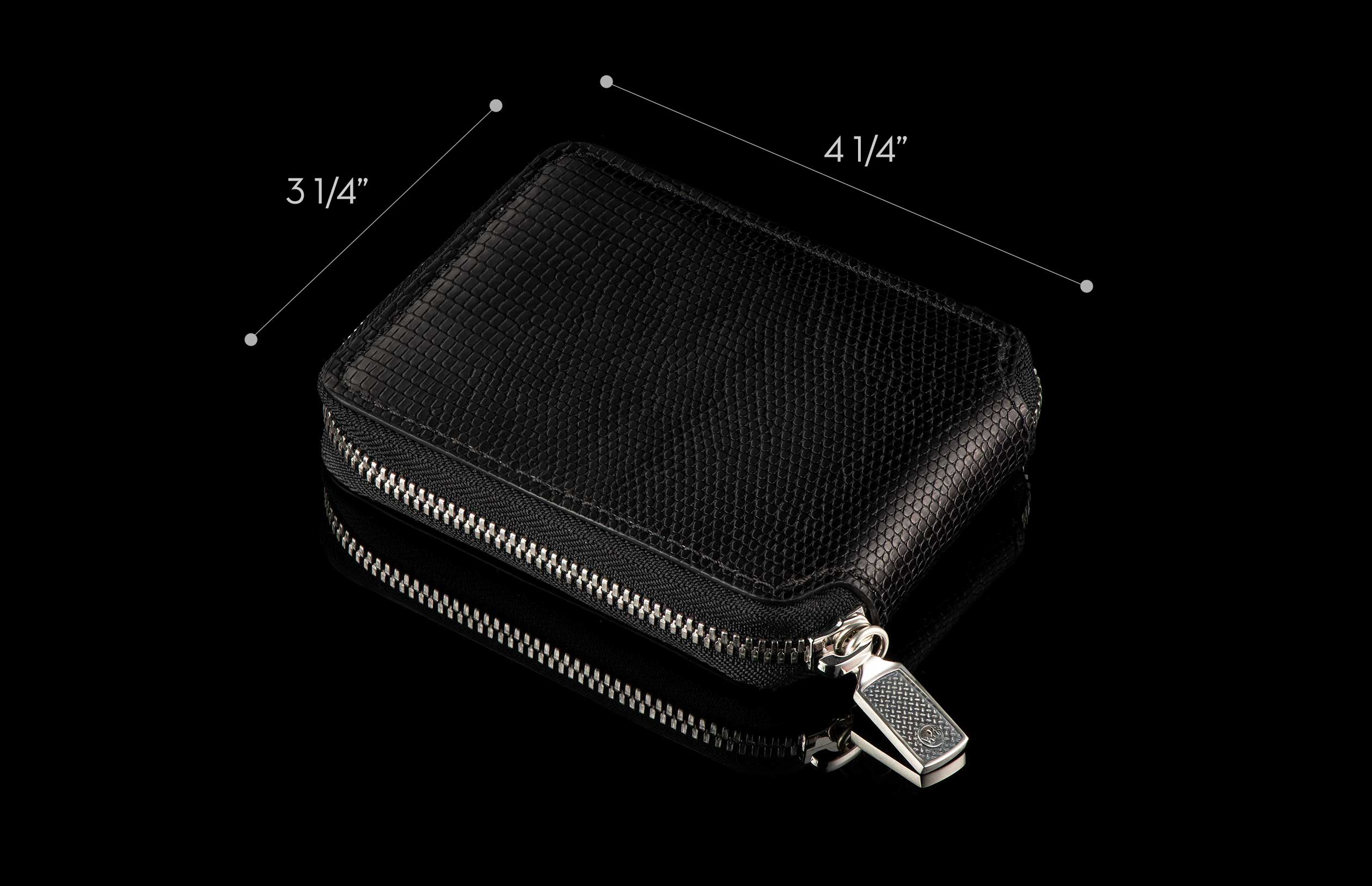 Zipper Bi-Fold (ZBF-2022) Men's Luxury Leather Bifold Wallet