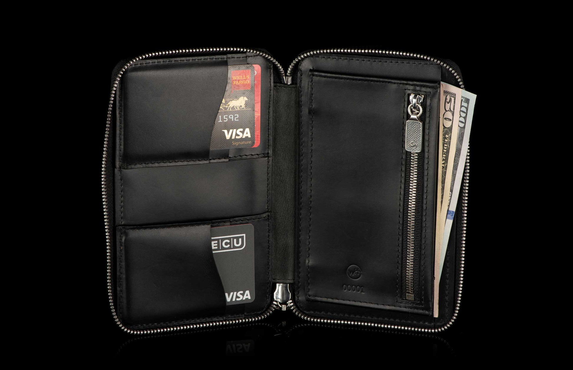 Large Zipper Wallet
