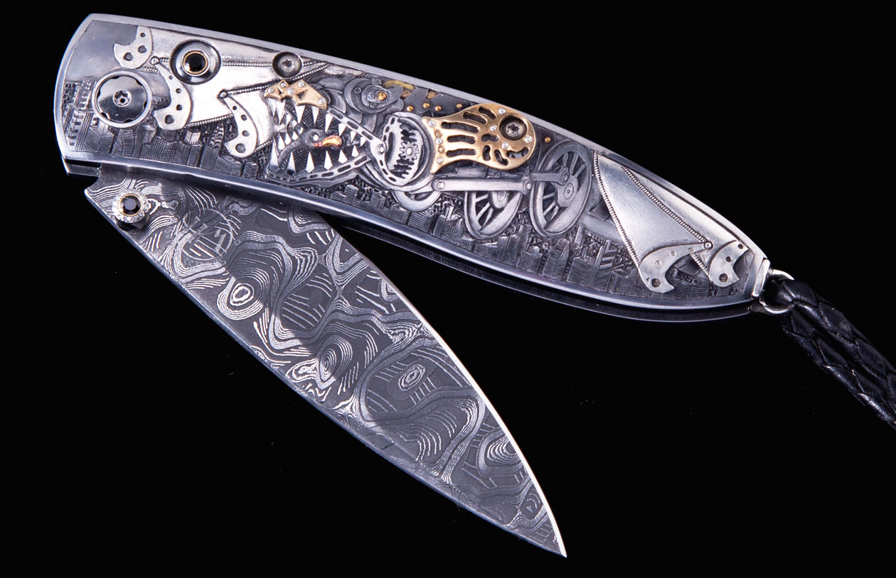 Monarch 'Steampunk Dragon' Pocket Knife