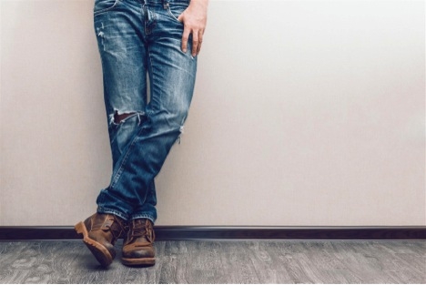 Rag & Bone Denim Trousers in Blue for Men Mens Clothing Jeans Straight-leg jeans 