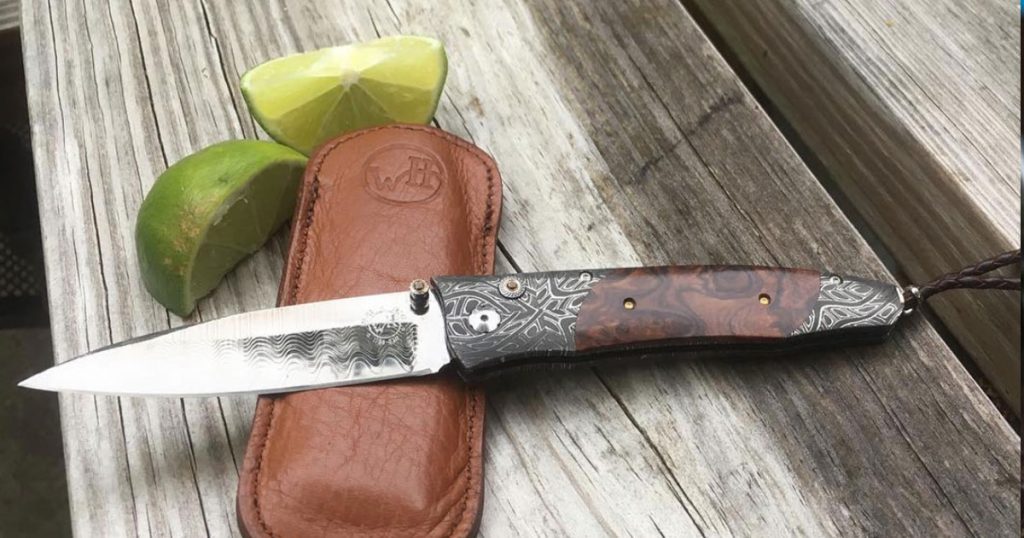 Cutting Lime With a Pocket Knife