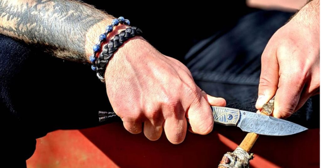 Whittling With a Knife