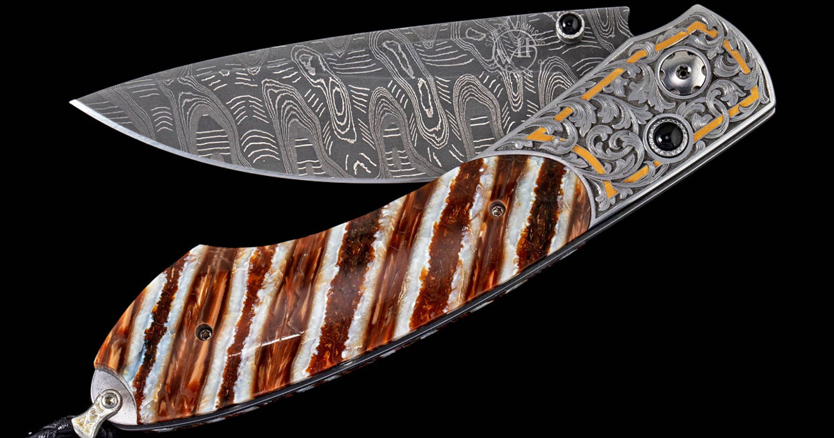 Custom 25th anniversary pocket knife